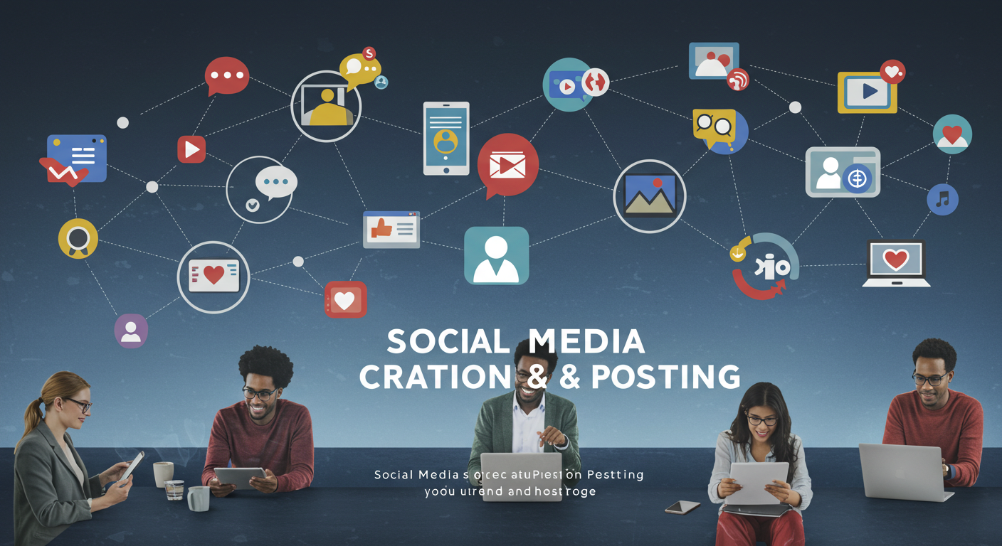 Social Media Marketing Illustration